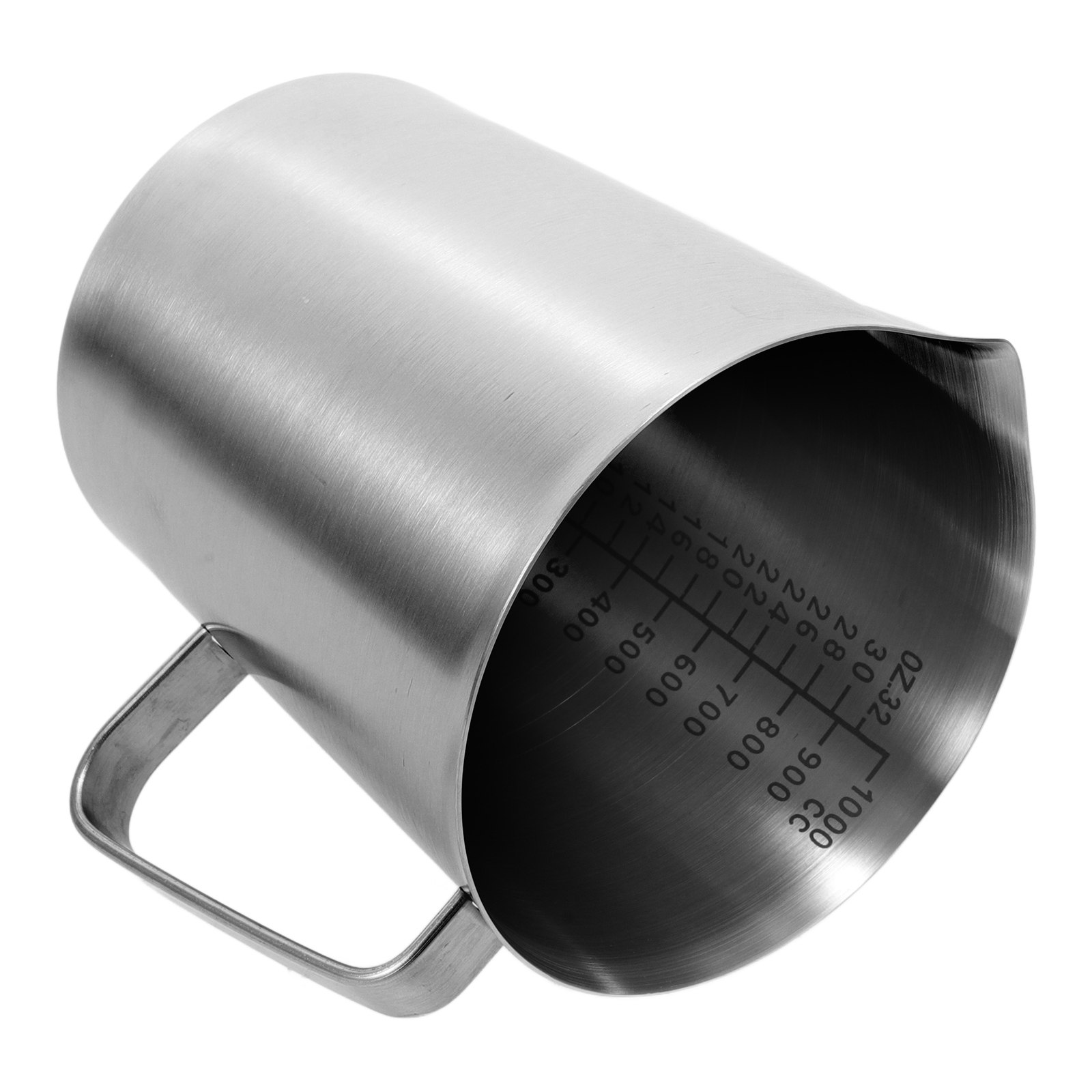 Milk Steaming Pitcher - Professioneller Milchkrug aus Edelstahl mit großem