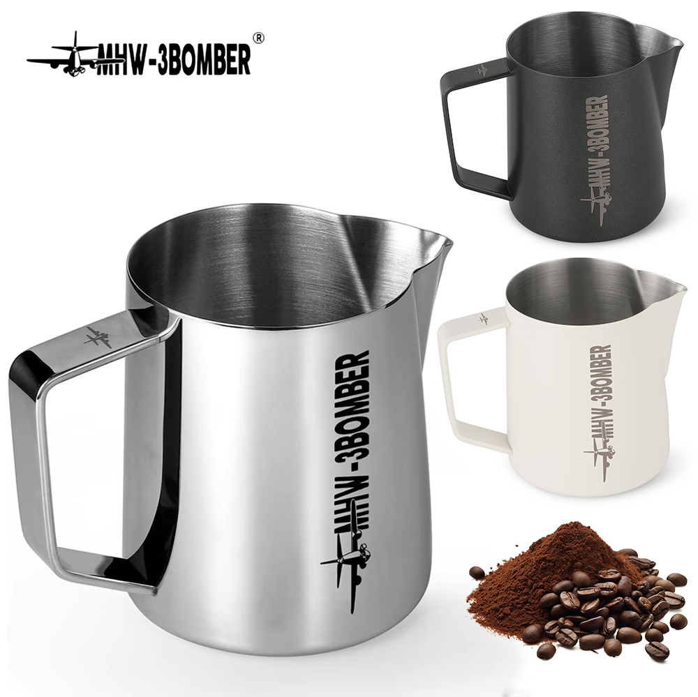 Milk Steaming Pitcher - MHW 3BOMBER 400/700 ml Milchaufschäumkrug Dampfgarer