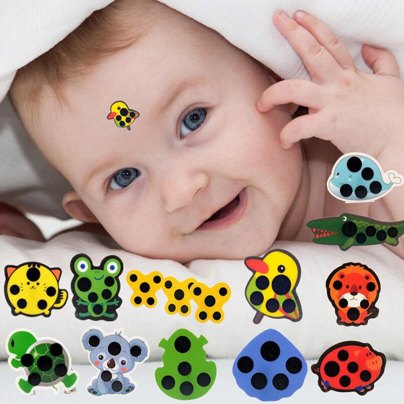 Temperature Strip Thermometer - 5 stücke Baby Niedlichen Cartoon Tier