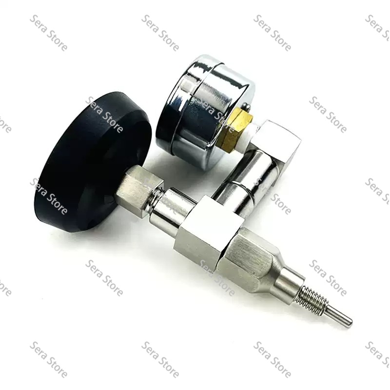 Pressure Gauge Espresso - E61 Espressomaschinen-Upgrade-Kit mit Druckanzeige & Thermometer,