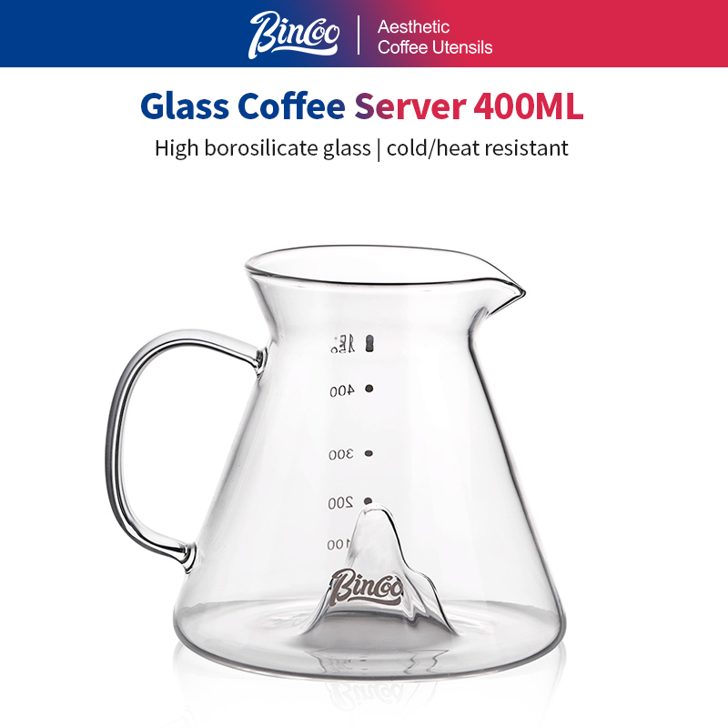 Coffee Equipment Pour Over - BINCOO Pour Over Kaffeetropfer-Set, 450 ml,