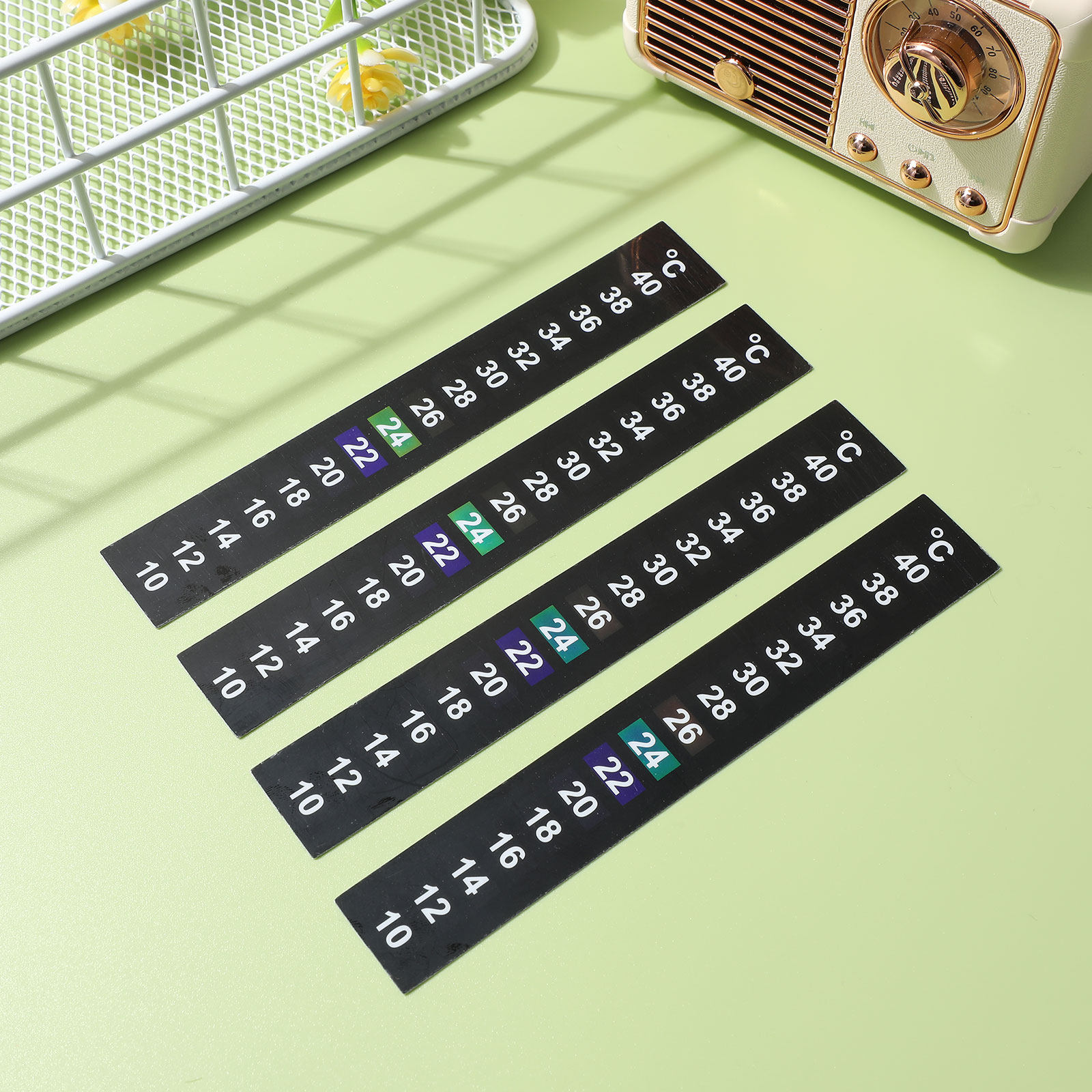 10 Stück Temperatur-Thermomete – Temperature Strip Thermometer Bewertung und Preis