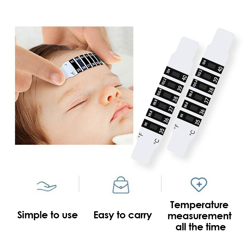 5 stücke Kind Stirn Temperatur – Temperature Strip Thermometer Bewertung und Preis