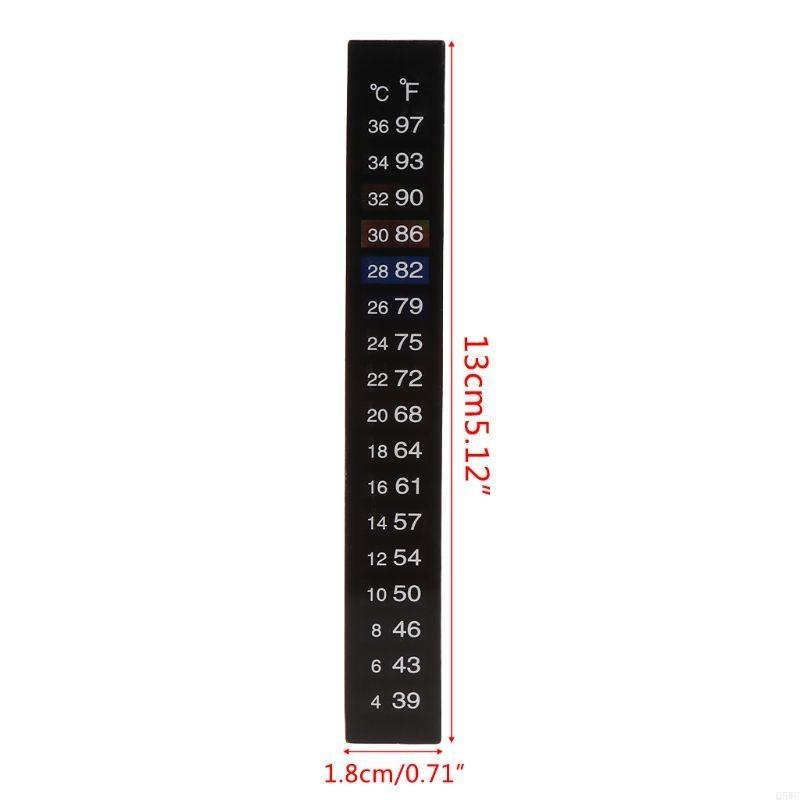 10 Pack Aquarium Thermometer A – Temperature Strip Thermometer Bewertung und Preis
