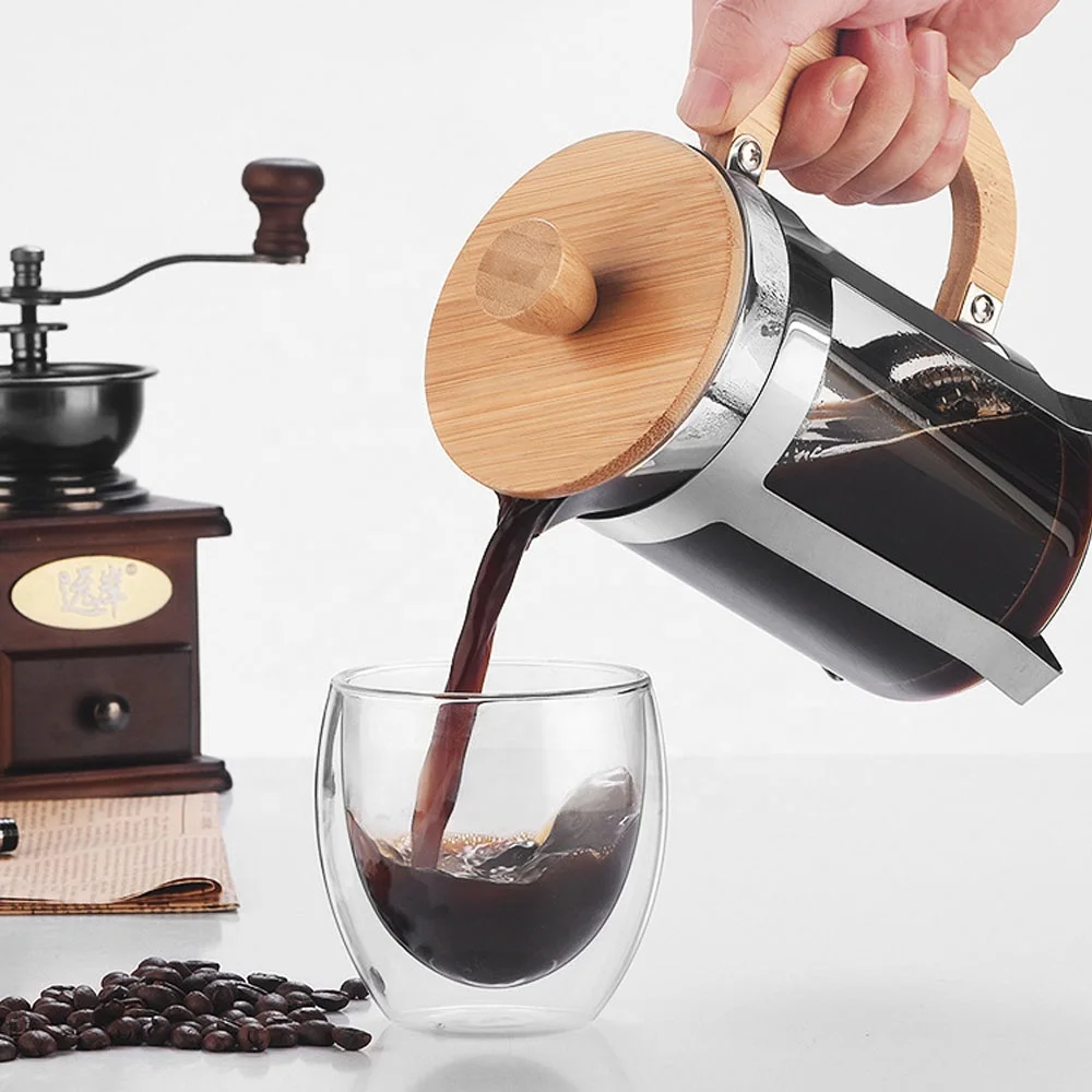 350/600ml Edelstahl-Presskanne – Coffee Equipment For Camping Bewertung und Preis