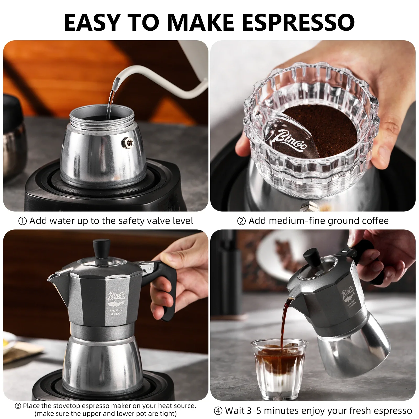 Bincoo 2-Tassen Doppelventil M – Coffee Equipment For Camping Bewertung und Preis
