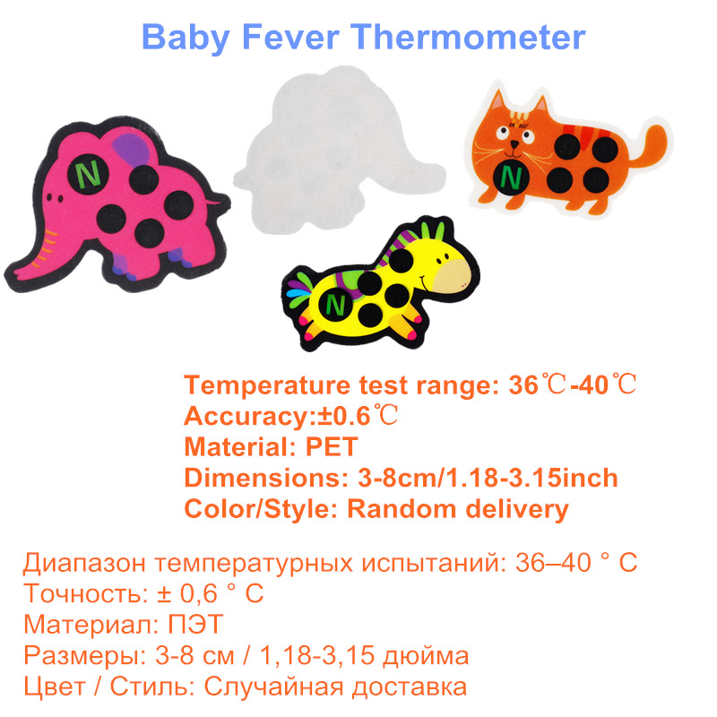 5 stücke Baby Niedlichen Carto – Temperature Strip Thermometer Bewertung und Preis