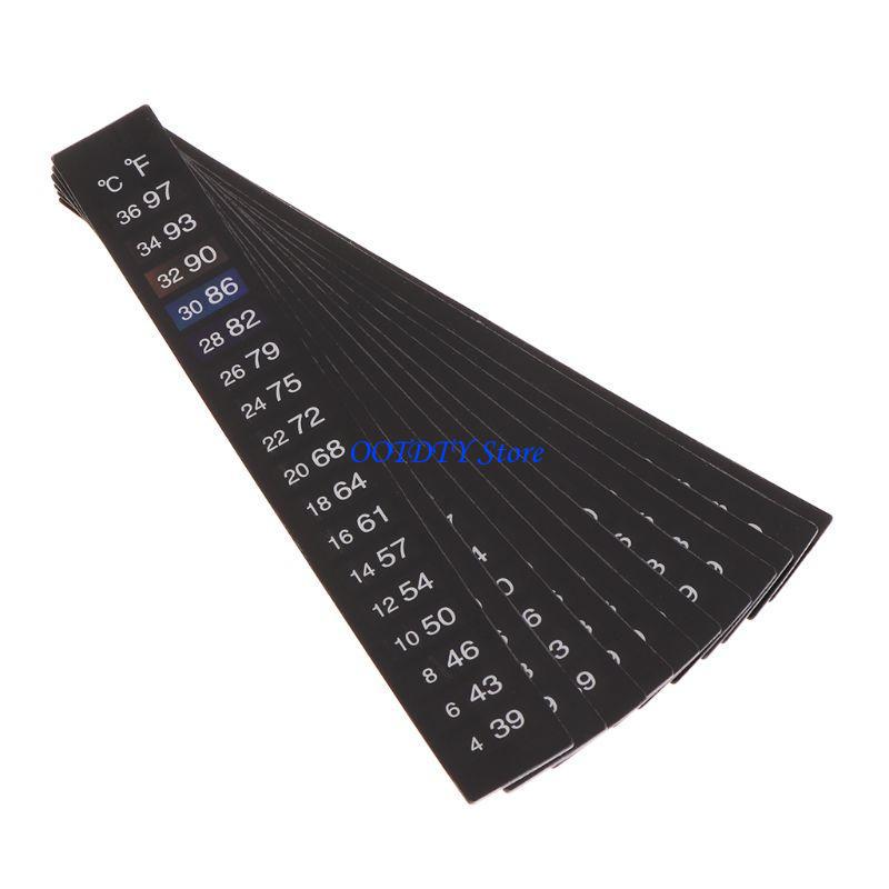 367A 10 Stcs Betta Aufkleber T – Temperature Strip Thermometer Bewertung und Preis