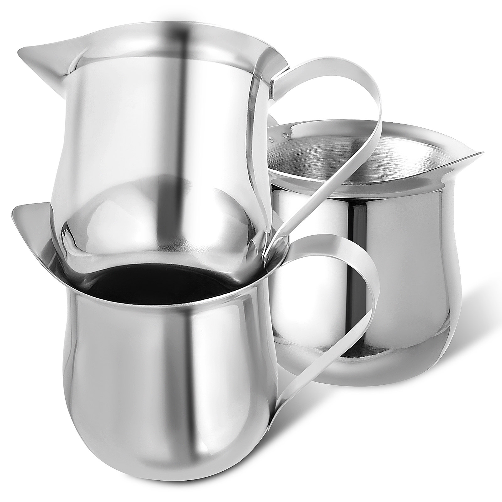 3-teiliger Milchaufschäumer au – Milk Steaming Pitcher Bewertung und Preis