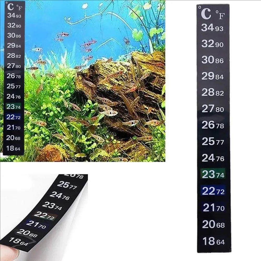 5er/10er-Pack Aquarium-Thermom – Temperature Strip Thermometer Bewertung und Preis