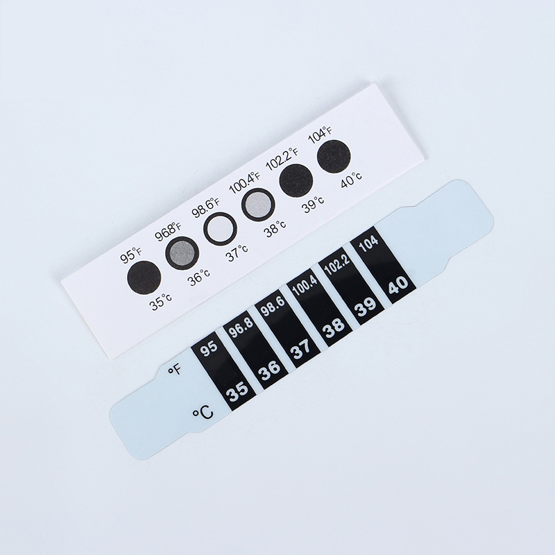 10Pcs Stirn Kopf Streifen Ther – Temperature Strip Thermometer Bewertung und Preis