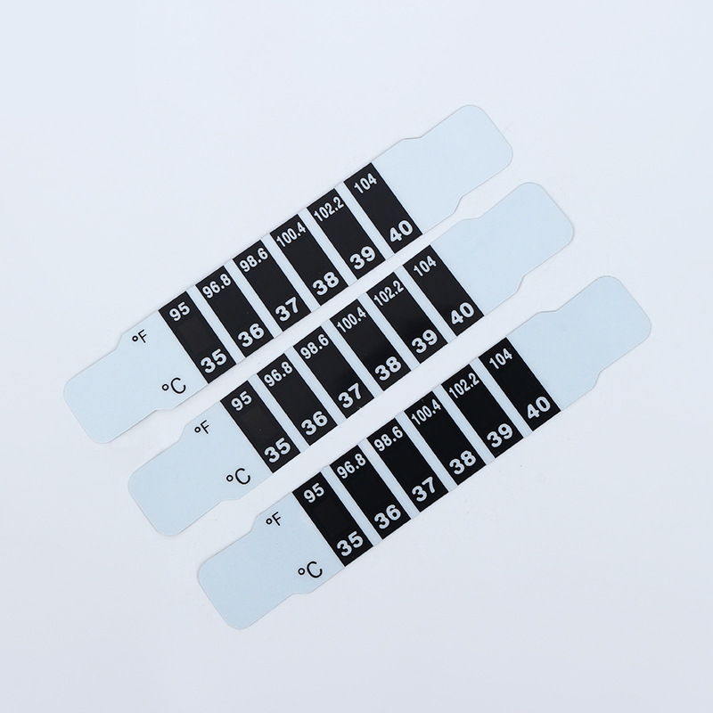 10Pcs Stirn Kopf Streifen Ther – Temperature Strip Thermometer Bewertung und Preis