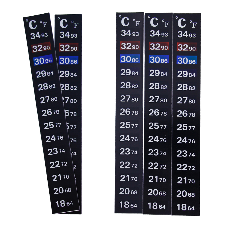 1/2/3/5 Stück/Set Farbwechsel- – Temperature Strip Thermometer Bewertung und Preis