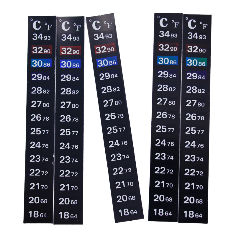 1/2/3/5 Stück/Set Farbwechsel- – Temperature Strip Thermometer Bewertung und Preis