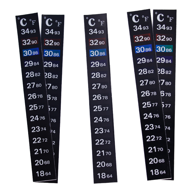 1/2/3/5 Stück/Set Farbwechsel- – Temperature Strip Thermometer Bewertung und Preis