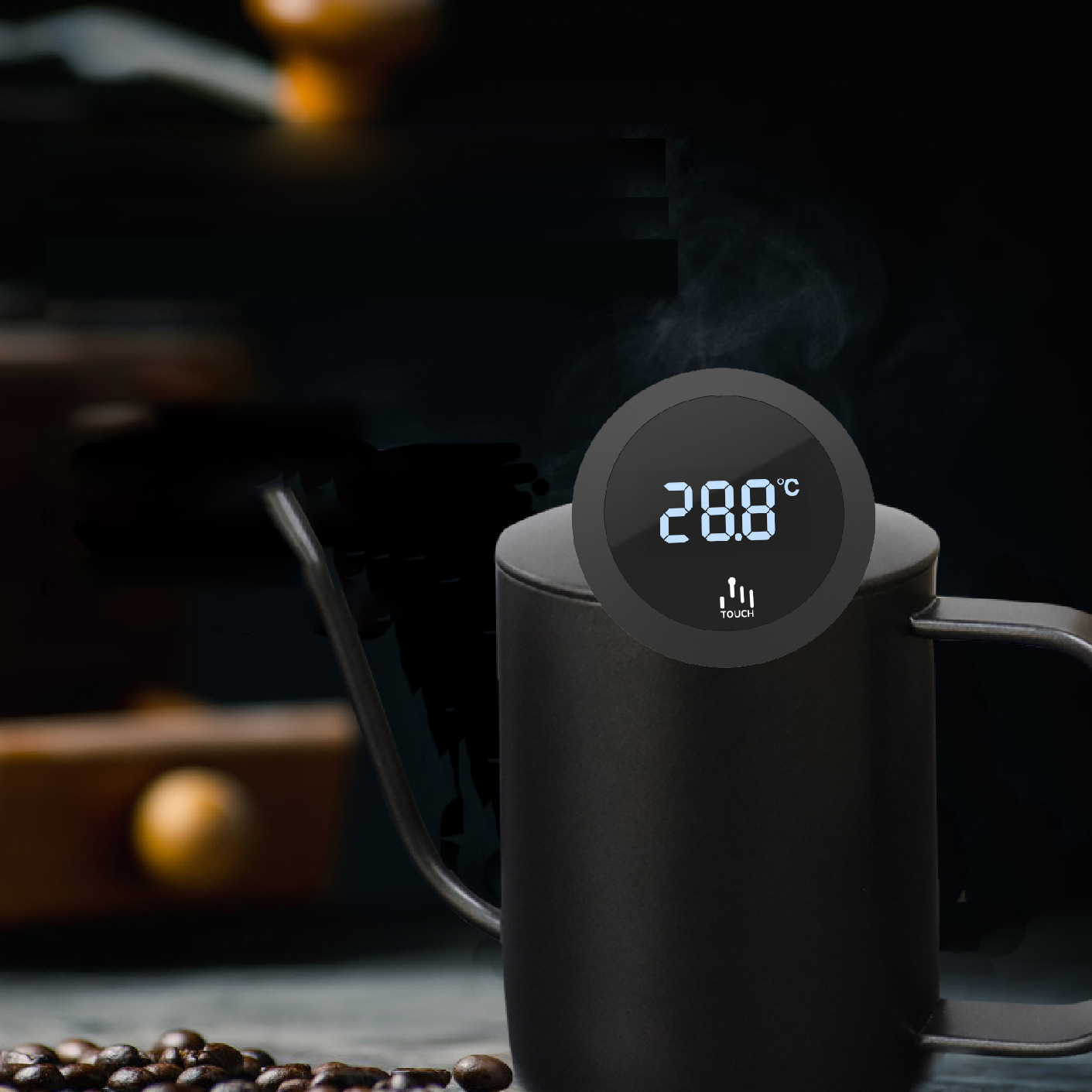0 bis 100 ℃   Touchscreen-Ziff – Milk Steaming Pitcher Bewertung und Preis