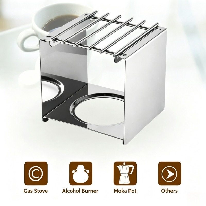 Quadratischer Kaffeekocherstän – Coffee Equipment For Camping Bewertung und Preis