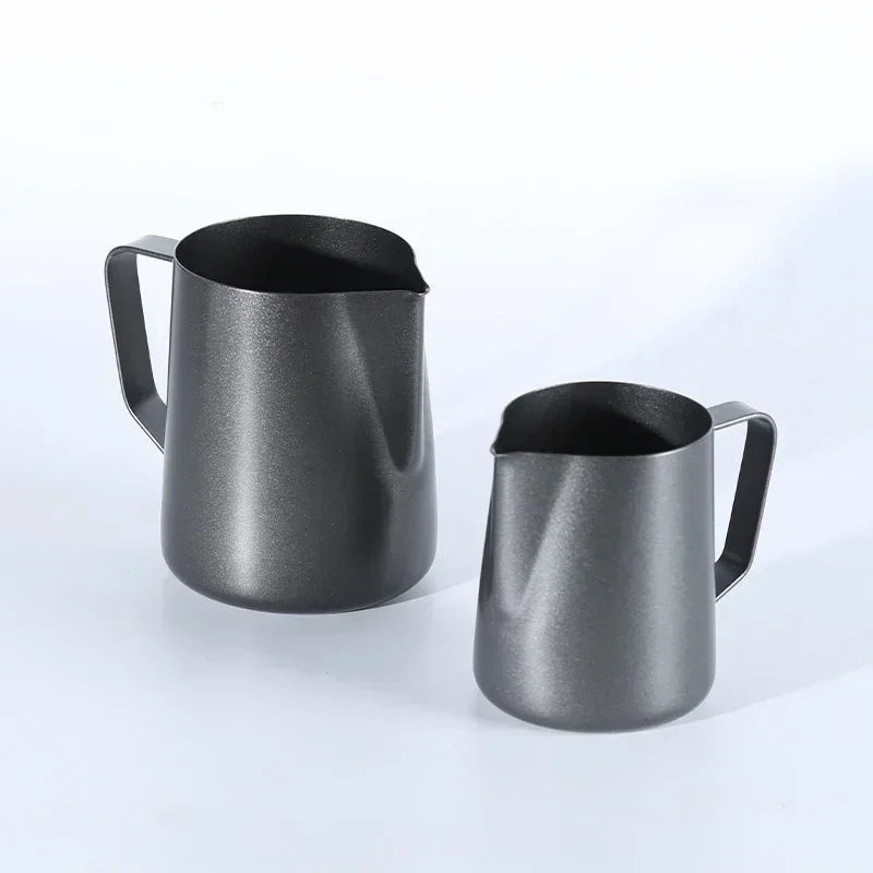 Dicke schwarze 350/600ml Latte – Milk Steaming Pitcher Bewertung und Preis
