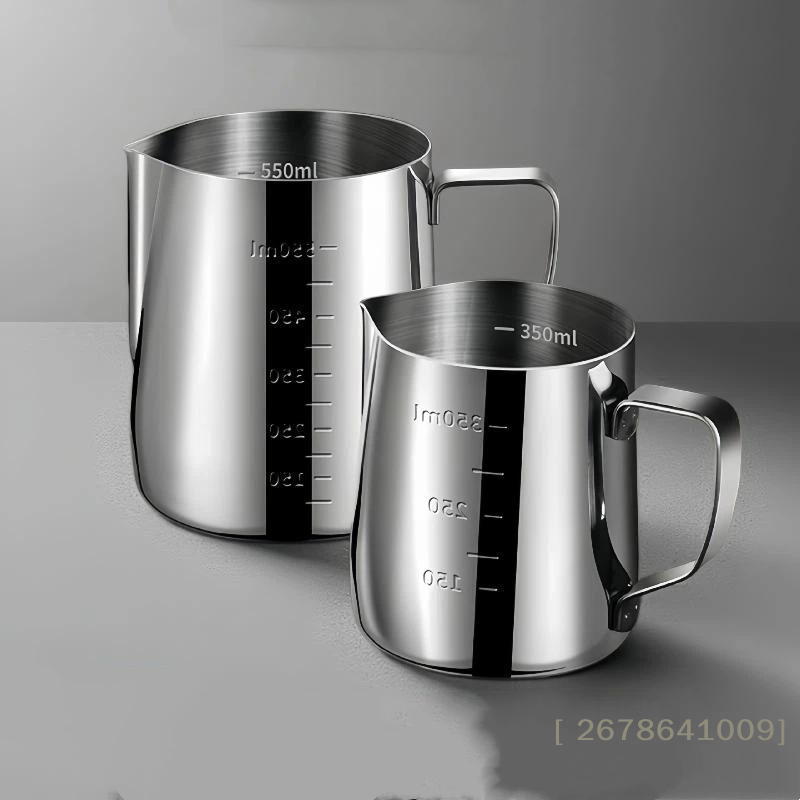 ⚑ 350ml/600ml Edelstahl Milcha – Milk Steaming Pitcher Bewertung und Preis